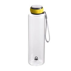 Benetton BE-0302 boroszilikát üveg palack sárga kupakkal 550ml
