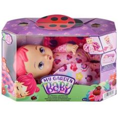 Mattel My Garden Baby: ölelnivaló pink katica baba 23cm (HPD09)