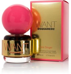 Dsquared2 Want Pink Ginger EdP 50ml Hölgyeknek