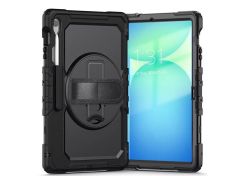Tech-Protect Solid 360 ütésálló tok Samsung Galaxy Tab S10 FE+ 13.1 kijelzővédővel fekete ECO (TP368235)