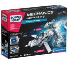 Clementoni: Mechanikai labor - űrjármű építőkészlet (75135TE)