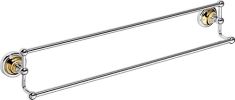 BEMETA RETRO Dupla törölközőtartó, 665x125x115mm, arany/króm (144204238)