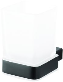BEMETA NERO Pohártartó, 64x100x97mm, fekete