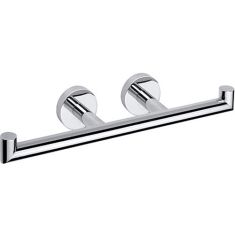 BEMETA OMEGA Dupla WC papírtartó, 385x55x85mm, króm (104201072)