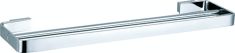BEMETA SOLO Dupla törölközőtartó, 600x25x130mm, króm