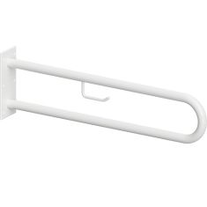 BEMETA HELP Kapaszkodó, U-típus, WC papírtartóval, 813mm, fehér