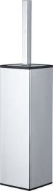 BEMETA VIA Álló WC kefetartó, 80x400x80mm, króm