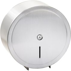 BEMETA HOTEL Jumbo-roll WC papíradagoló, 310x325x128mm, inox/matt