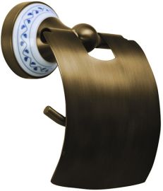 BEMETA KERA WC papírtartó, 136x156x95mm, bronz/kerámia