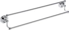 BEMETA RETRO Dupla törölközőtartó, 665x125x115mm, króm