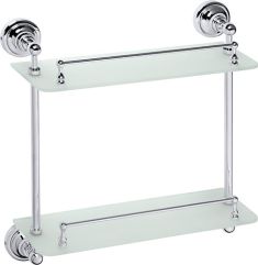 BEMETA RETRO Dupla üvegpolc, 400x420x120mm, króm (144301122)