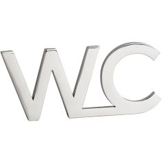 BEMETA HOME piktogram: WC, 80x35x2mm, polírozott