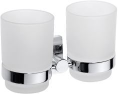 BEMETA BETA Dupla pohártartó, 160x95x90mm, króm (132110022)