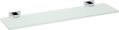 BEMETA PLAZA Üvegpolc, 600x35x140mm, króm