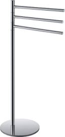BEMETA OMEGA Álló törölközőtartó, mozgatható, 370x850x250mm, króm