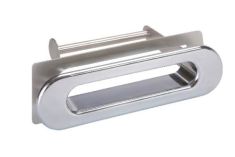 BEMETA HOTEL Beépíthető WC papírtartó, 200x60x100mm, polírozott