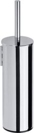 BEMETA OMEGA WC kefetartó álló vagy falra szerelhető, fehér kefe, 95x380x105mm, króm (102313066)