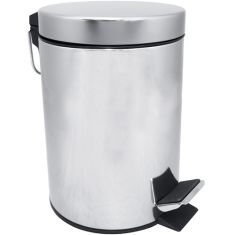 BEMETA HOTEL Pedálos szemetes, 200x280x200mm, 5l, inox/polírozott (104315012)