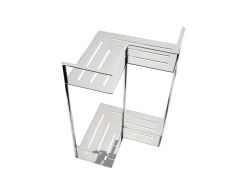 BEMETA CYTRO Dupla sarok szappantartó, 240x350x240mm, polírozott