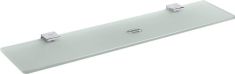 BEMETA VIA Üvegpolc, 600x19x118mm, króm