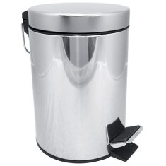 BEMETA HOTEL Pedálos szemetes, 170x260x170mm, 3l, inox/polírozott (104315022)