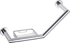 BEMETA OMEGA Kád kapaszkodó szappantartóval, 440x220x130mm, króm