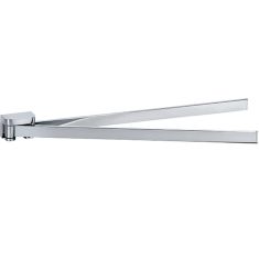 BEMETA SOLO mozgatható dupla törölközőtartó, 50x35x393mm, króm