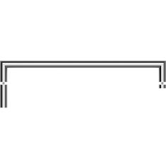 BEMETA OMEGA törölközőtartó üvegajtóra, 520x20x133mm
