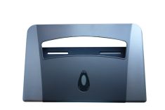 BEMETA HOTEL Higiéniai papír adagoló, WC ülőkére, 435x285x50mm, ABS, szürke