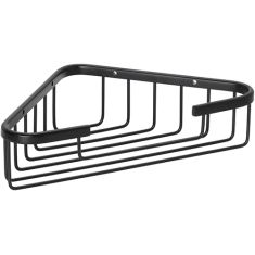 BEMETA DARK Sarok szappantartó, 245x60x150mm, matt fekete