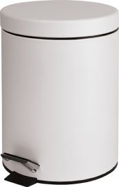 BEMETA WHITE Szemetes “Soft Close”, 200x280x200mm, 5l, fehér