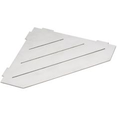 BEMETA CYTRO fugába építhető polc, 297x2x210mm, csiszolt