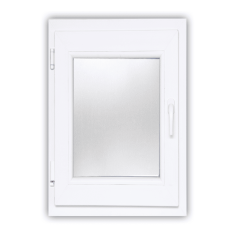 DANUSA WDS ECO+ 60x90 cm méretű, egyszárnyú műanyag ablak, bukó-nyíló funkcióval.