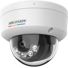 Hikvision IP Dómkamera, 4MP, 2.8mm Fix objektív, 30m IR és fehér LED megvilágítás