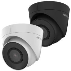 Hikvision IP, Turret kamera, 4 MP, Fix objektív, 2.8mm, MD 2.0, Fekete, IR