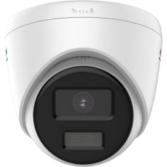 Hikvision IP, Turret kamera, 4 MP, Fix objektív, 2.8mm, ColorVu, Fehér LED, Beépített mikrofon