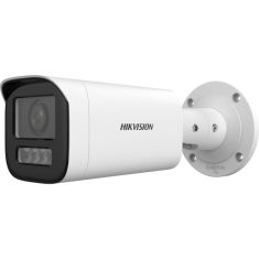 Hikvision IP Csőkamera, 4MP, 2.8-12mm Motoros objektív, 50m IR és fehér LED megvilágítás