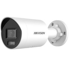 Hikvision IP Csőkamera, 6MP, 4mm Fix objektív, 40m IR és fehér LED megvilágítás