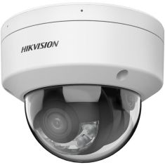Hikvision IP Dómkamera, 6MP, 2.8mm Fix objektív, 30m IR és fehér LED megvilágítás