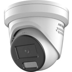 Hikvision IP Turret kamera, 8MP, 4mm Fix objektív, 40m IR és fehér LED megvilágítás