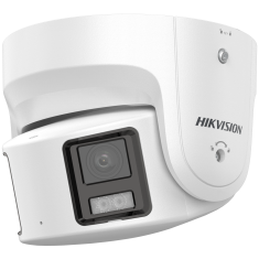 Hikvision IP, Turret kamera, 8 MP, Fix , 4mm ColorV,  Pano,  Fény/hang riaszt,  Fehér LED Hang/riasztás I/O, Mikrofon