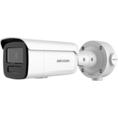 Hikvision IP, Csőkamera, 6MP, Fix objektív, 4mm, Acusense, IR, 90m, Hang, alarm in