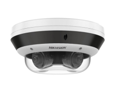 Hikvision IP, Multiszenzor, 5MP, Motoros objektív, 2.8-8mm, Acusense, IR, 30m, SD, Hang, alarm in