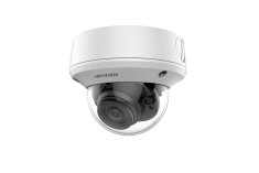 Hikvision Analóg HD, Dómkamera, 2 MP, 2.7-13.5mm, Value, vandálbiztos, motoros objektív, 4 in 1, 20m Fehér LED
