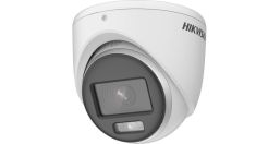Hikvision Turret kamera, 2MP felbontás, Fix objektív, 3.6mm, ColorVu, Fehér LED megvilágítás