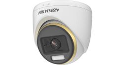 Hikvision Turret kamera, 2MP felbontás, Fix objektív, 2.8mm, ColorVu, Fehér LED megvilágítás
