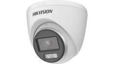 Hikvision Turret kamera, 2MP felbontás, Fix objektív, 3.6mm, ColorVu, Fehér LED megvilágítás