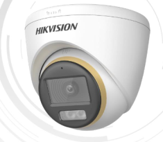 Hikvision Analóg HD, Turret kamera, 2MP, Fix objektív, 2.8mm, IR és Fehér LED