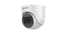 Hikvision Analóg HD, Turret kamera, 2 MP, Fix objektív, 2.8mm, Value, műanyag, 4 in 1, mikrofon, 20m Fehér LED