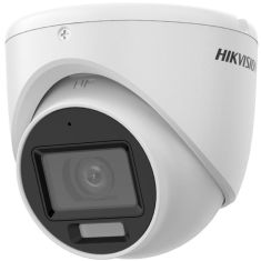 Hikvision Turret kamera, 2MP felbontás, Fix objektív, 2.8mm, Hibrid Light, IR és fehér LED megvilágítás